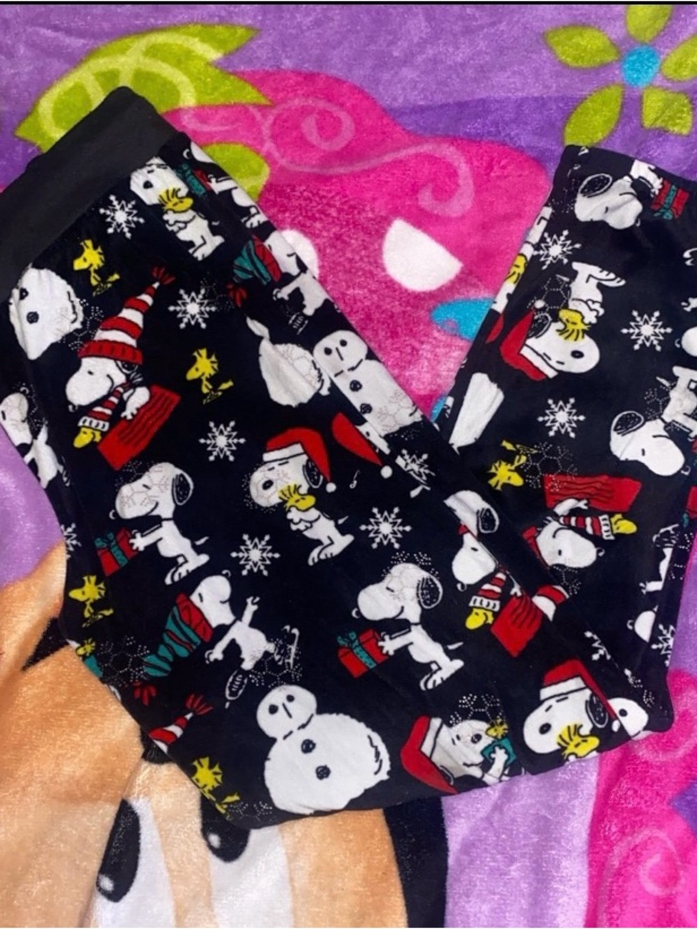 Snoopy Show and Woodstock Pajamas